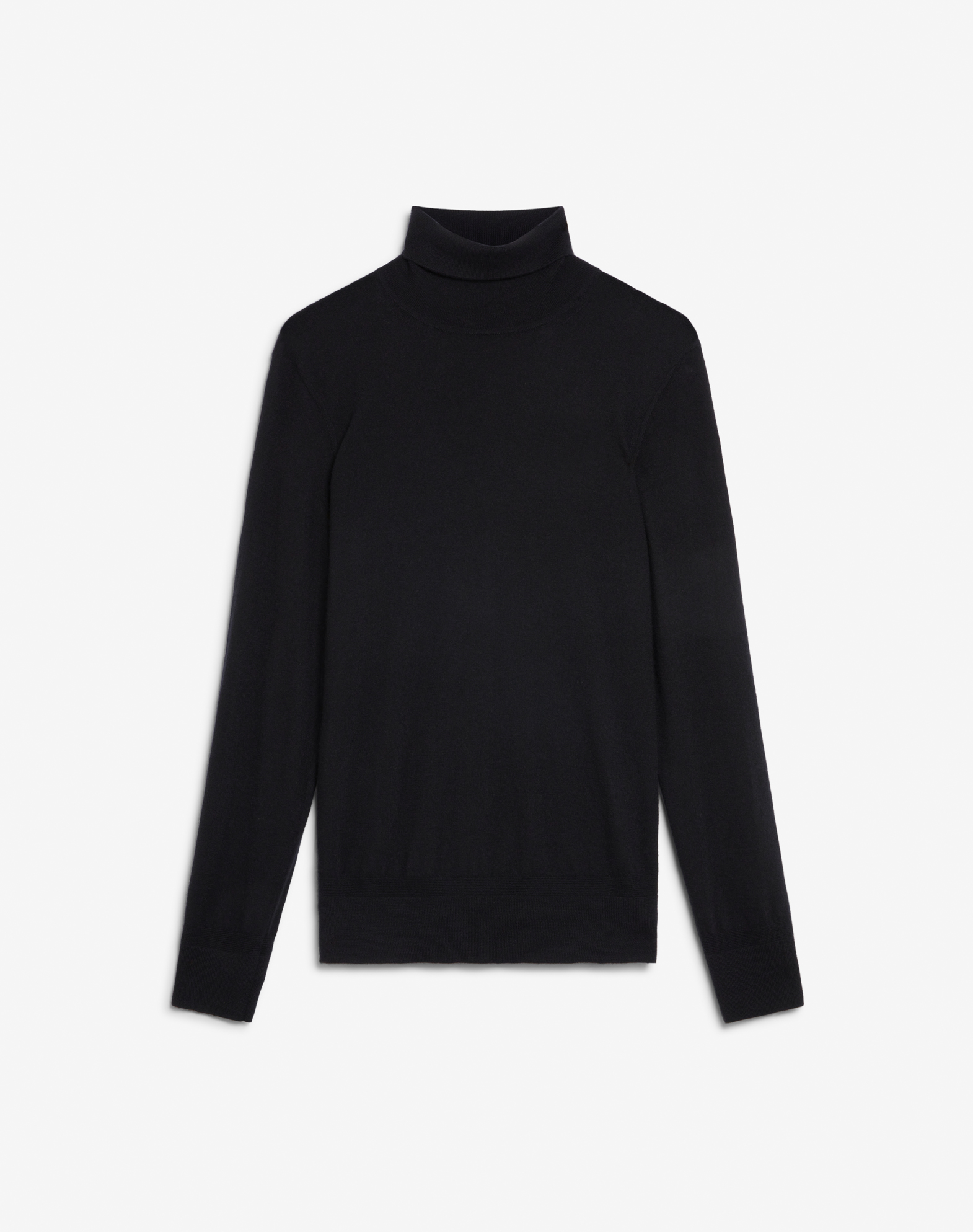 Shop Dunhill Superfine Cashmere Roll Neck Jumper In Black