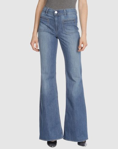 Victoria Beckham Jeans on Denim By Victoria Beckham Light Wash High Waist Flare Leg   Stylehive