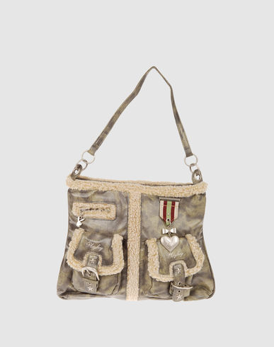 PLAYBOY - Medium Faux Fur Fabric Bag PLAYBOY - Medium Faux Fur Fabric Bag